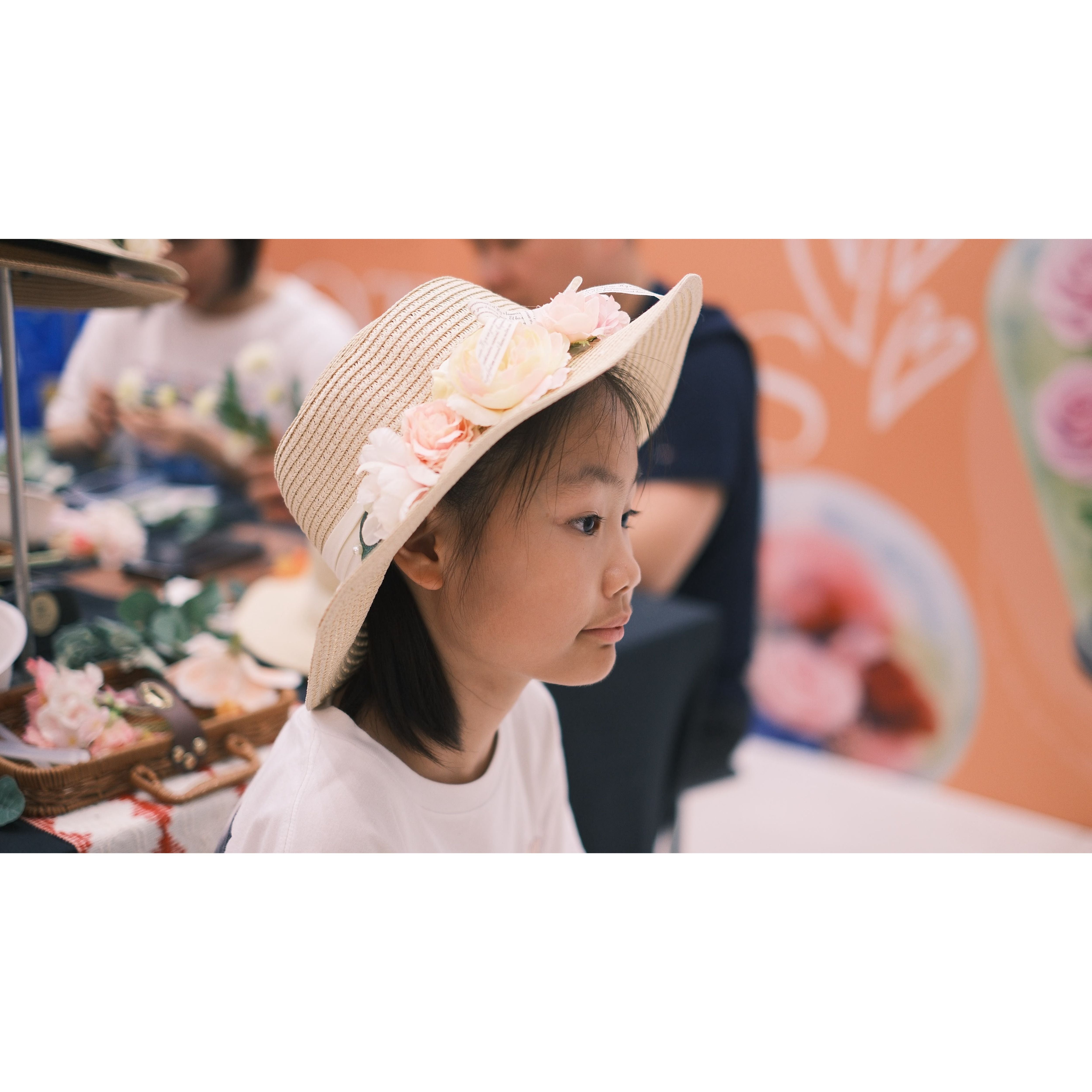 French Floral Hat Workshop