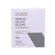 THE COFFEE ACADEMICS Drip Bag Set - Decaf Blend 100% Arabica  (5X10g)