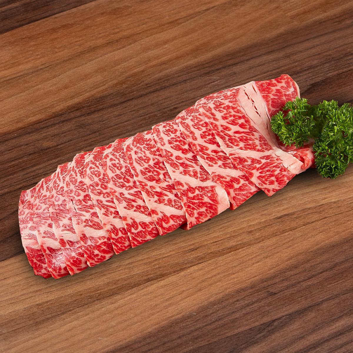 CERTIFIED ANGUS BEEF ® USA CAB Prime Angus Beef Short Rib Boneless for Shabu [Previously Frozen]  (300g)