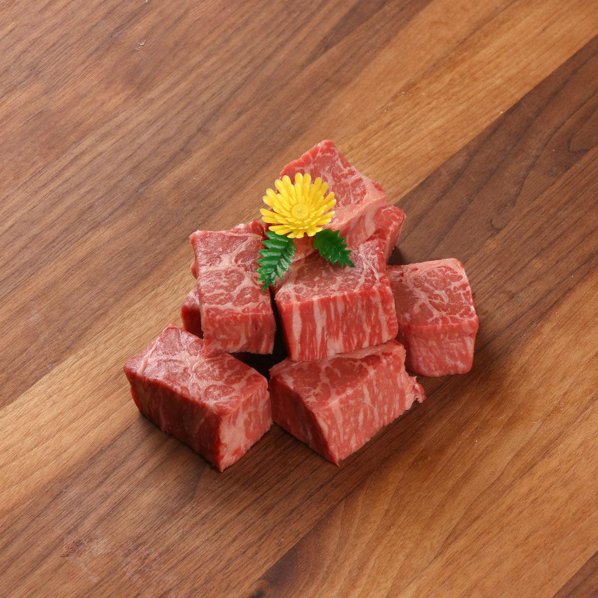 YAMAGATA GYU Japan Yamagata Chilled A5 Grade Wagyu Beef Cube  (160g)