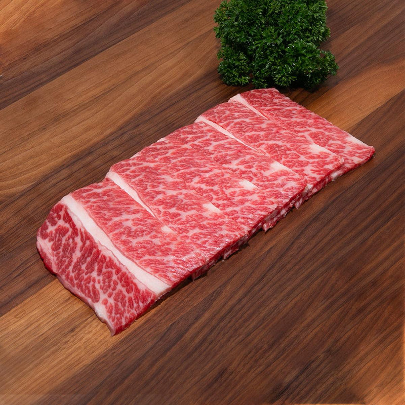 CERTIFIED ANGUS BEEF ® USA CAB Angus Beef Short Rib Boneless for Yakiniku [Previously Frozen]  (210g)