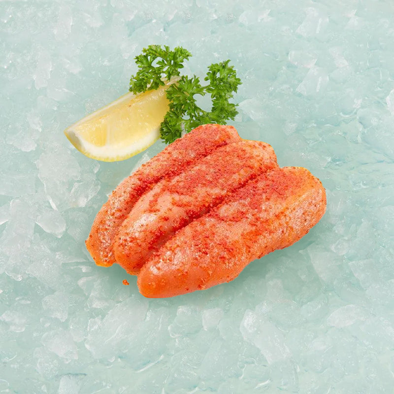 TARARAN-YA Japan Fukuoka Cod Roe Seasoned with Chili Pepper  (90g)