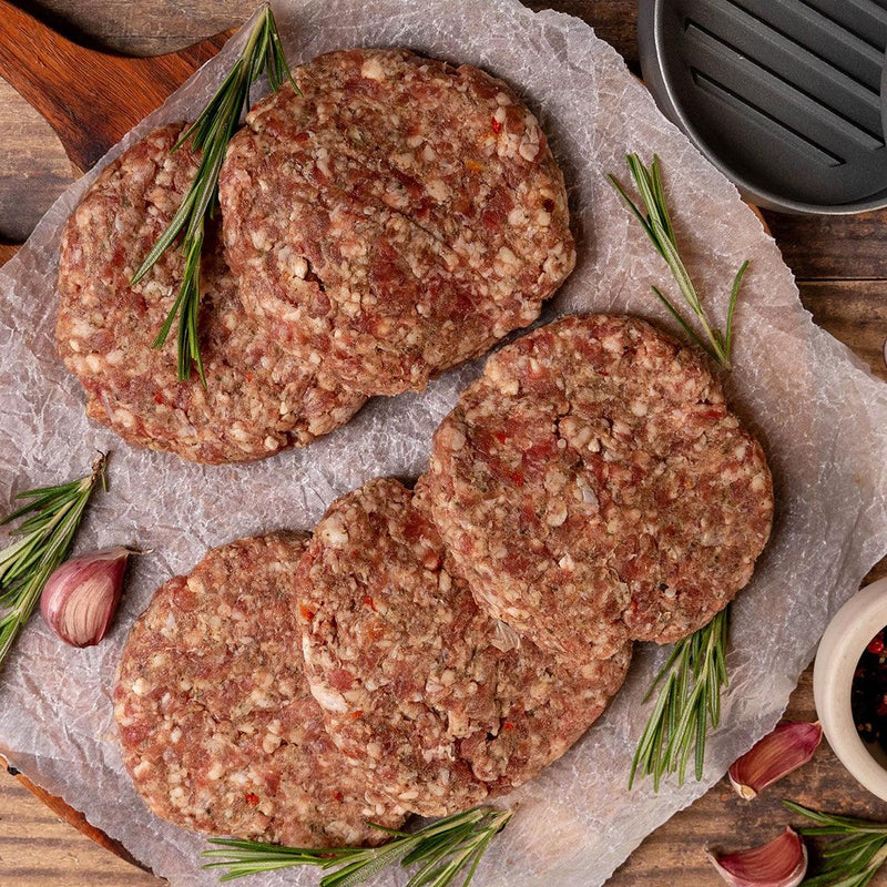 英國冰鮮有機昔德蘭羊漢堡 (150g)