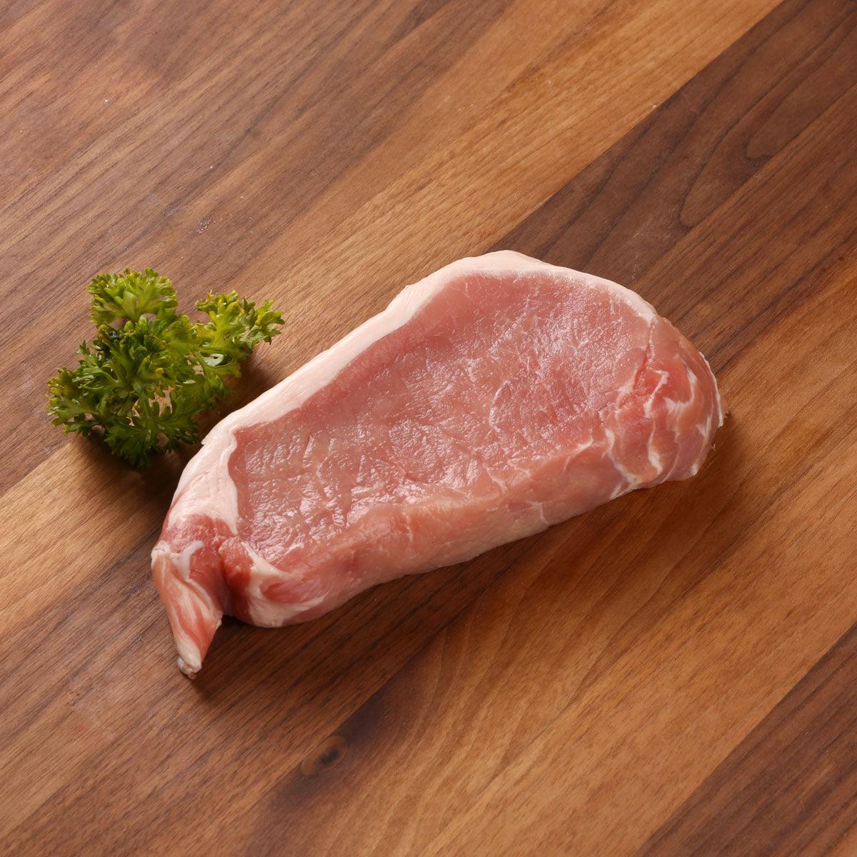 HOKKAIDO WHEY PORK Japan Hokkaido Pork Loin [Previously Frozen]  (200g)