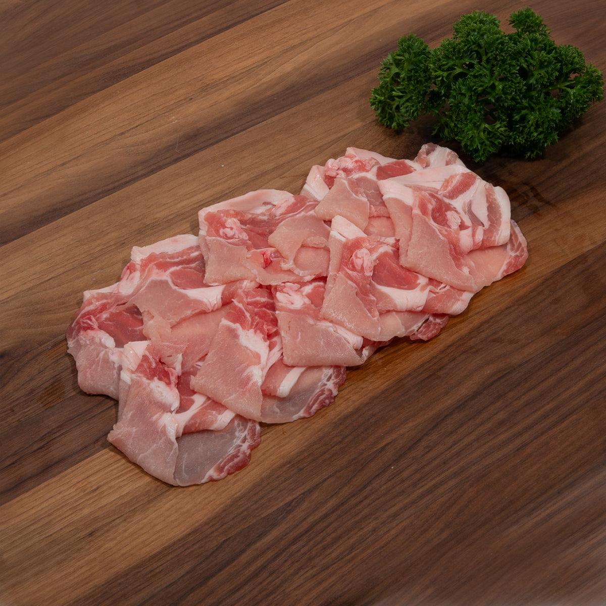 HOKKAIDO WHEY PORK Japan Hokkaido Pork for Kiriotoshi [Previously Frozen]  (180g)