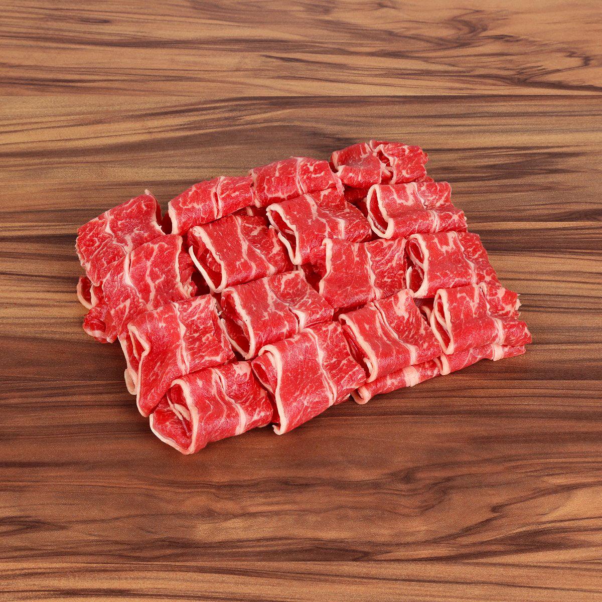 Australian Frozen 100% Grass Fed Organic Beef Short Rib Boneless for Shabu  (1pack)