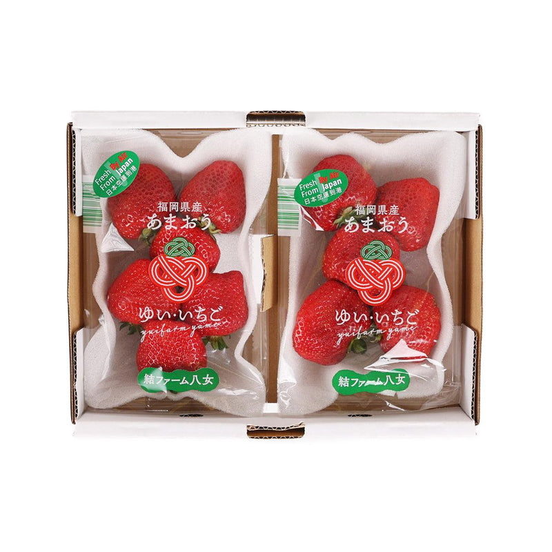 Japanese Yui Farm Amaou Strawberry (Twin Pack)  (1box)