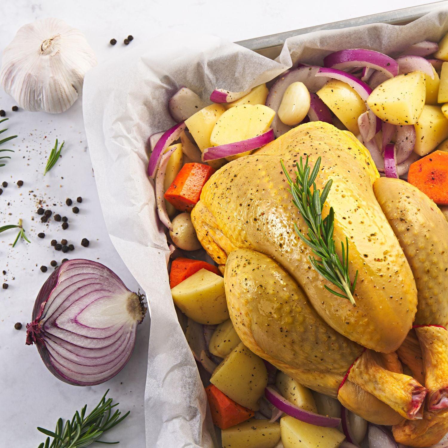 CITYSUPER French Chilled Yellow Whole Chicken  (1pack)