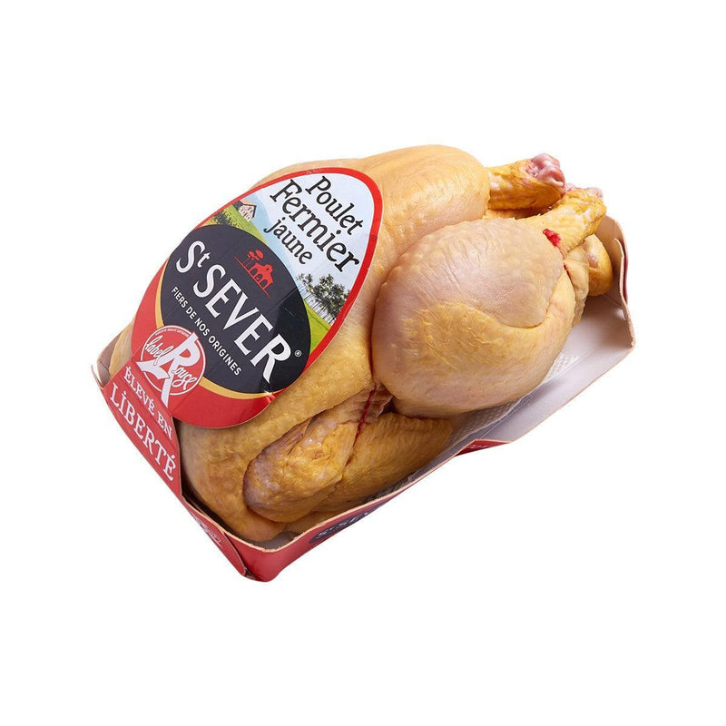 CITYSUPER French Chilled Organic Yellow Chicken for Steaming  (1pack)