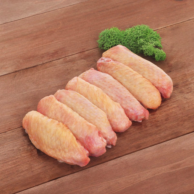 AKIKAWAFARM Japanese Frozen Natural Free Range Chicken Mid Joint Wing - IQF [No Added Hormone]  (500g)