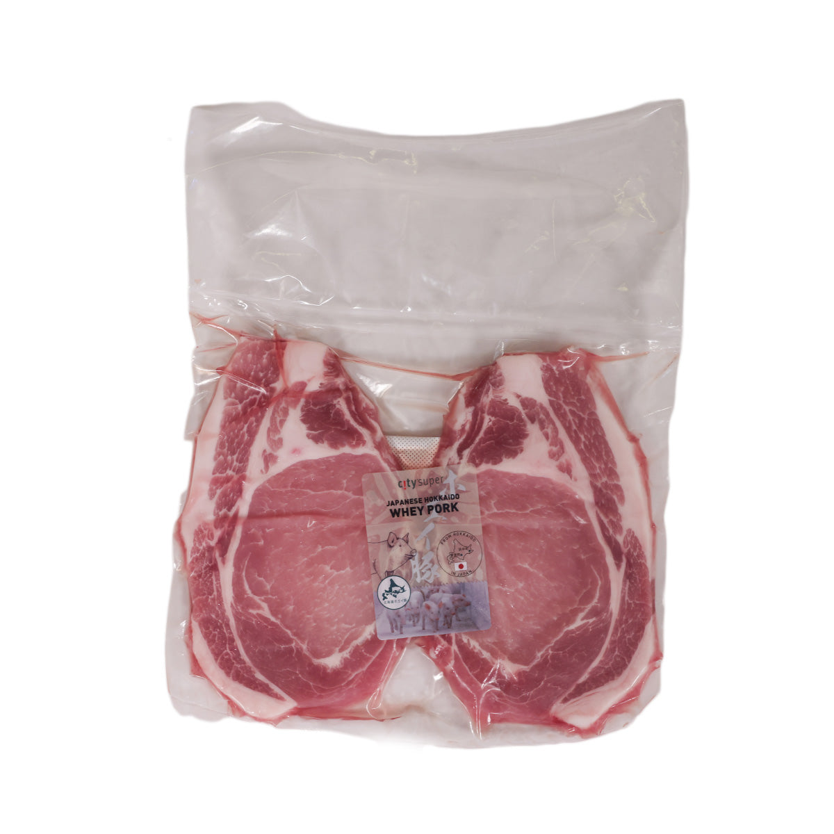HOKKAIDO WHEY PORK Japan Hokkaido Pork Loin [Previously Frozen]