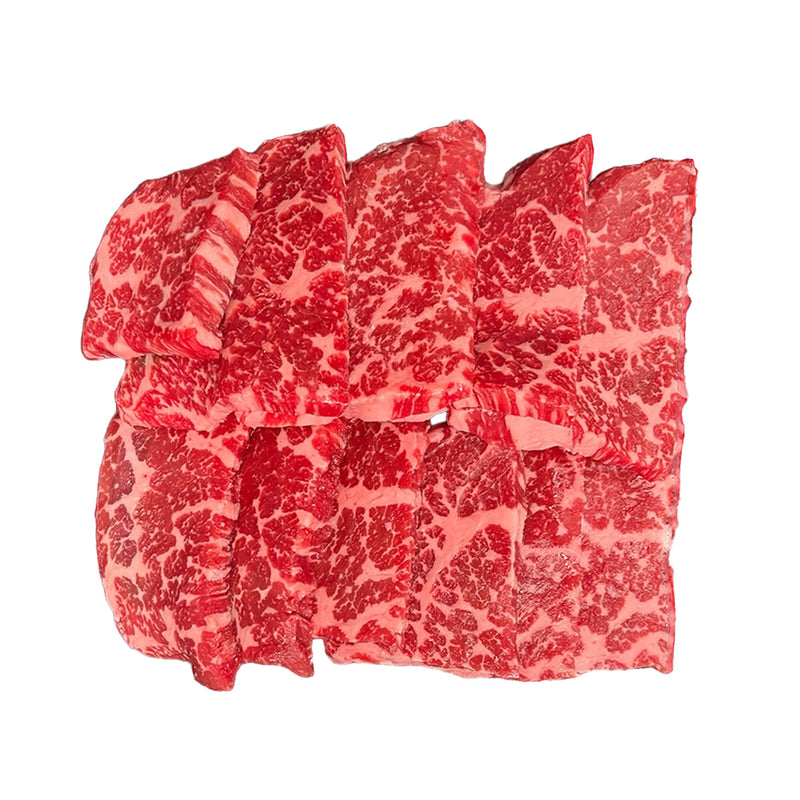 NAGI BEEF Japanese Chilled A5 Grade Nagi Beef Wagyu Beef Yakiniku Set - Red Meat (100g)