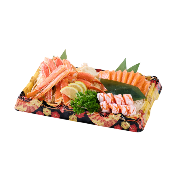 Snow Crab & Salmon Platter  (1 pack)