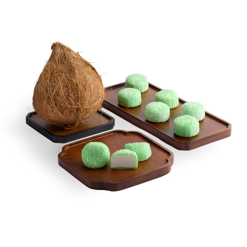 Shang Palace Coconut and Pandan Leaf Snow Skin Mooncake (8pcs) Voucher (1pc)