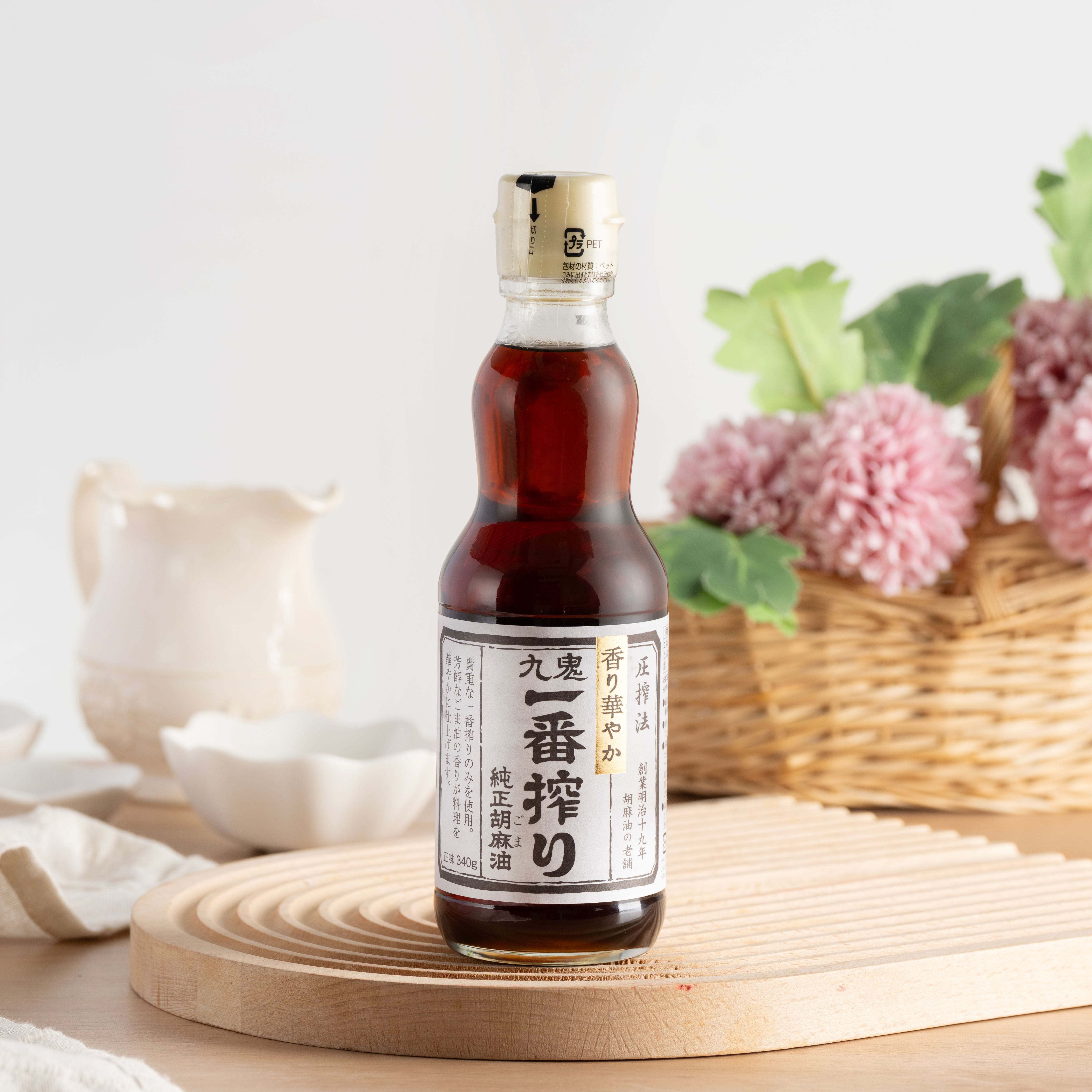 KUKI Pure Sesame Oil - Ichiban Shibori  (340g)