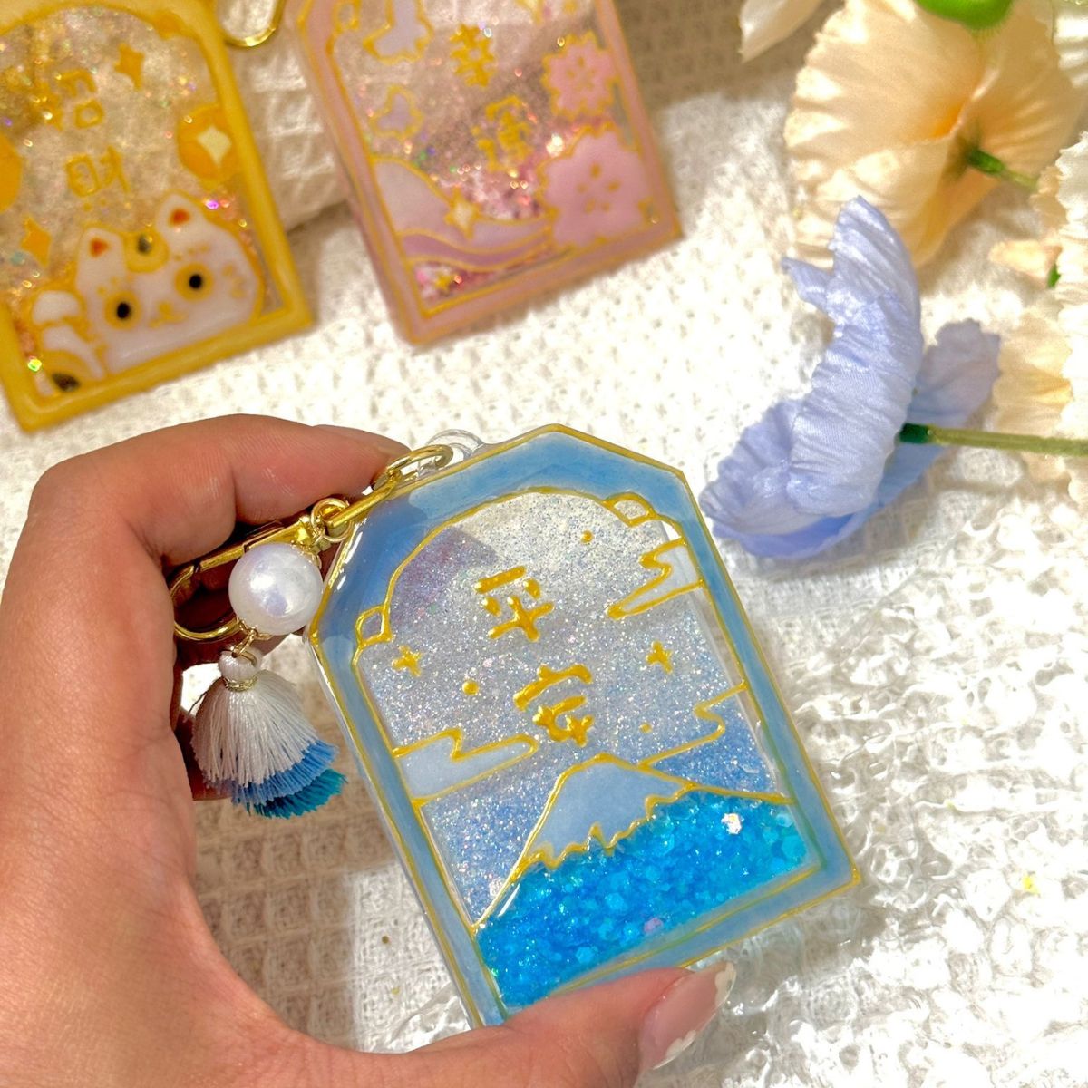 DIY Floating Sand Omamori Workshop