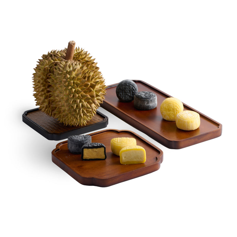 Shang Palace Durian Snow Skin Mooncakes Duet (6pcs) Voucher (1pc)