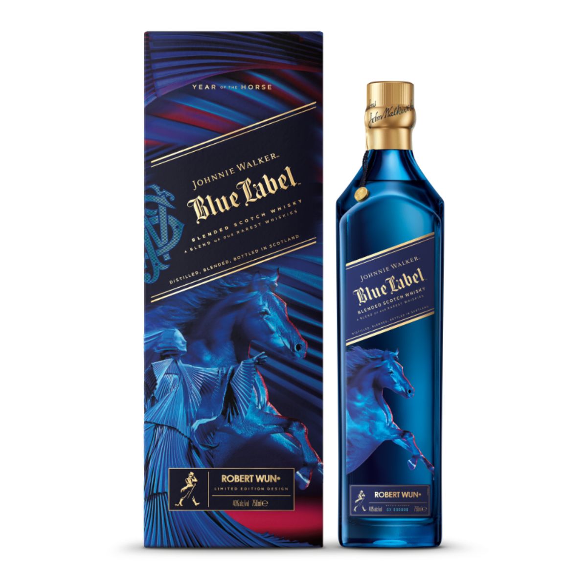 JOHNNIE WALKER Blue Label Year Of Horse  (750mL)