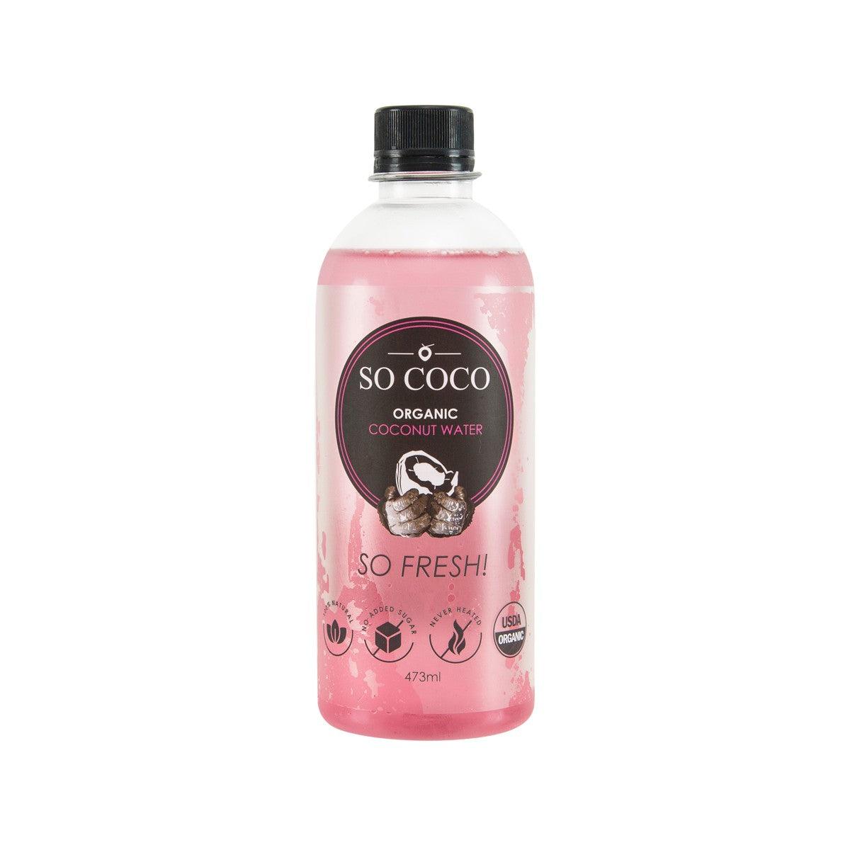 SO COCO 有機椰子水 [膠樽裝] (473mL)