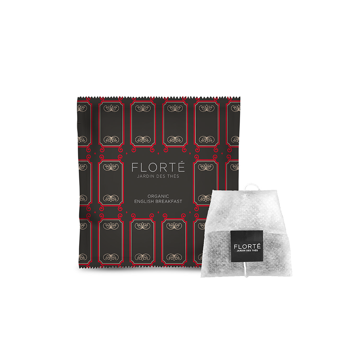 FLORTE Tea Bag - Organic English Breakfast  (15 x 2g)