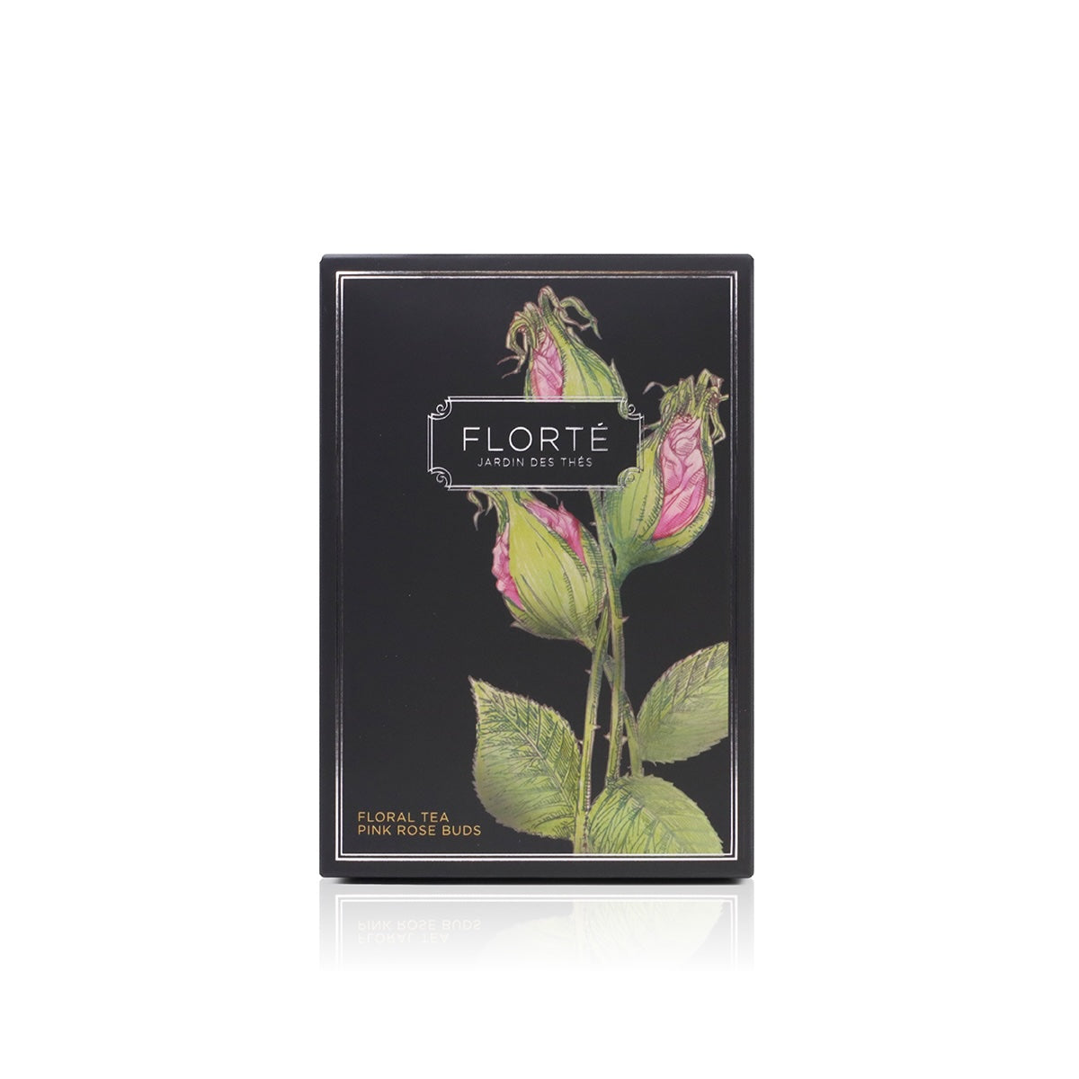 FLORTE Tea Bag - Pink Rose Buds  (15 x 1.5g)