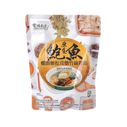 寶湖廚莊 原隻鮑魚螺頭姬松茸燉竹絲雞湯 (500g)
