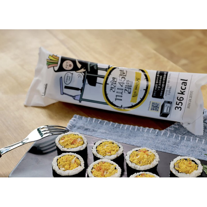 11:45 FROZEN GIMBAP 素食紫菜飯卷 – 熟成泡菜雞蛋  (220g)