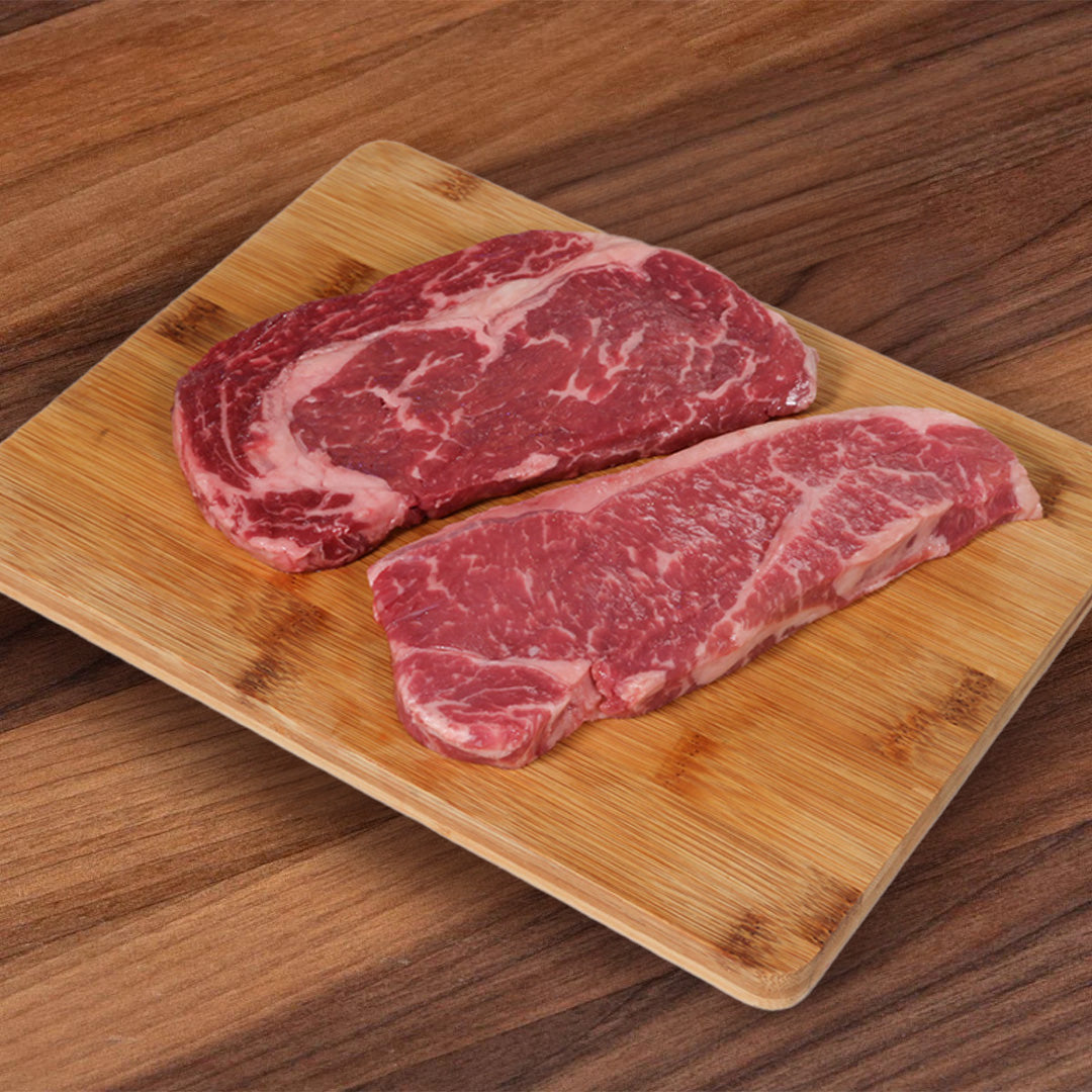 CREEKSTONEFARM USA Chilled Creekstone Farms Prime Black Angus Beef Steak Set [USDA Certified]  (1pack)
