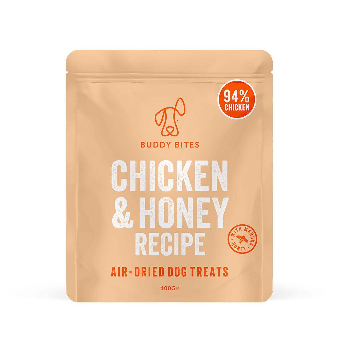 BUDDY BITES Chicken & Honey Treats  (100g)