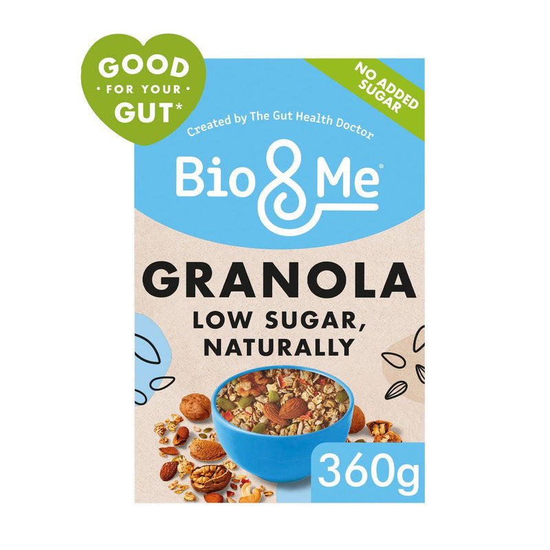 BIO & ME Low Sugar Naturally Gut-Loving Prebiotic Granola  (360g)