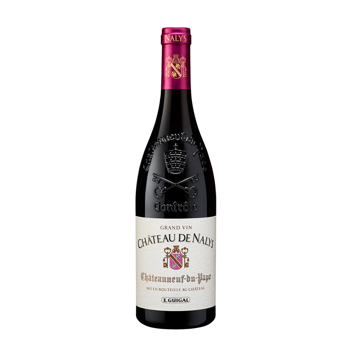 E GUIGAL Ch de Nalys Chateauneuf du Pape Rouge 16 (750mL)