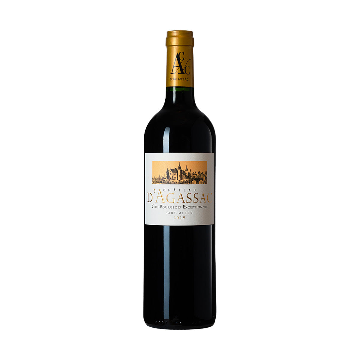 CH D'AGASSAC Haut Medoc 2019 (750mL)