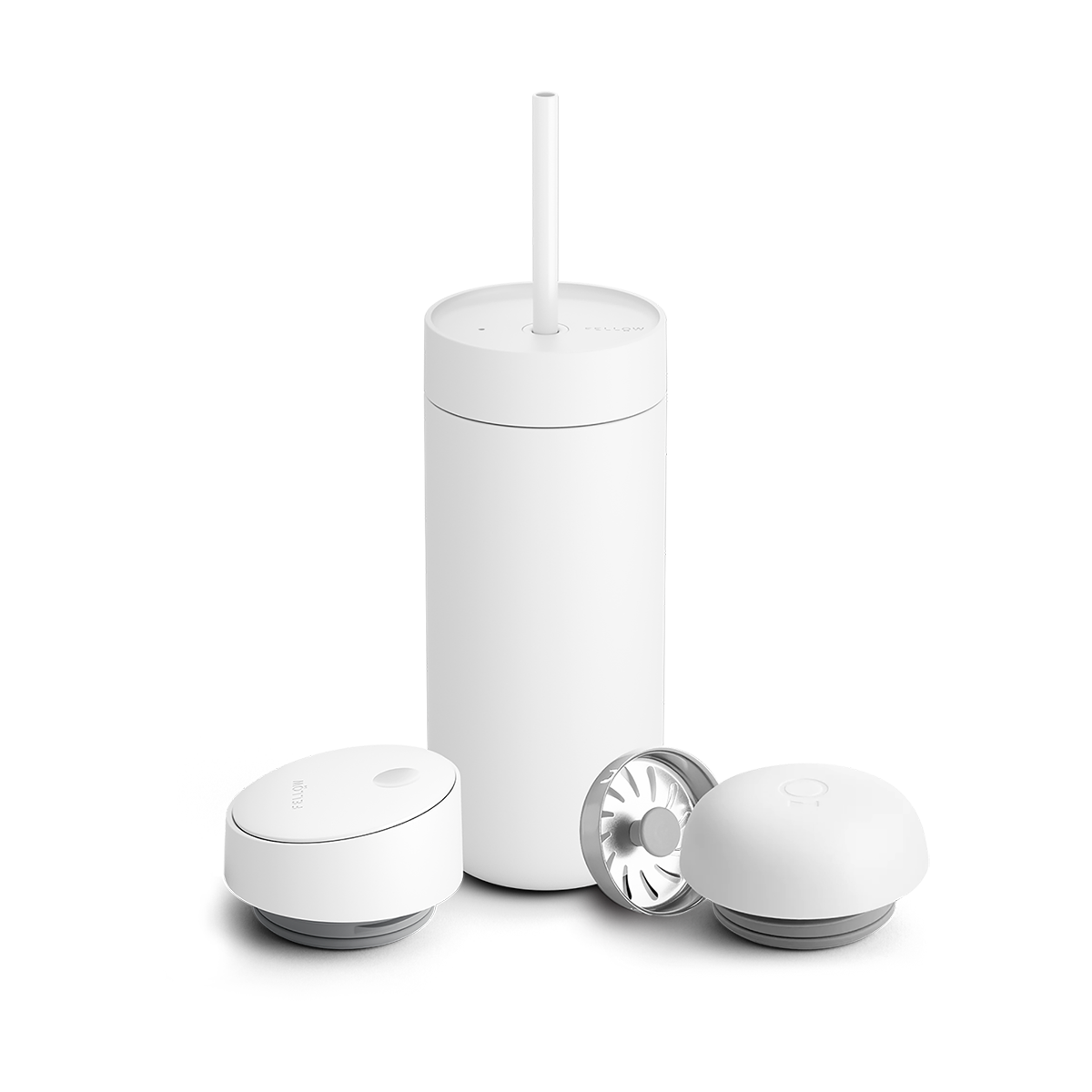 FELLOW Carter 3-in-1 Sip System - Matte White
