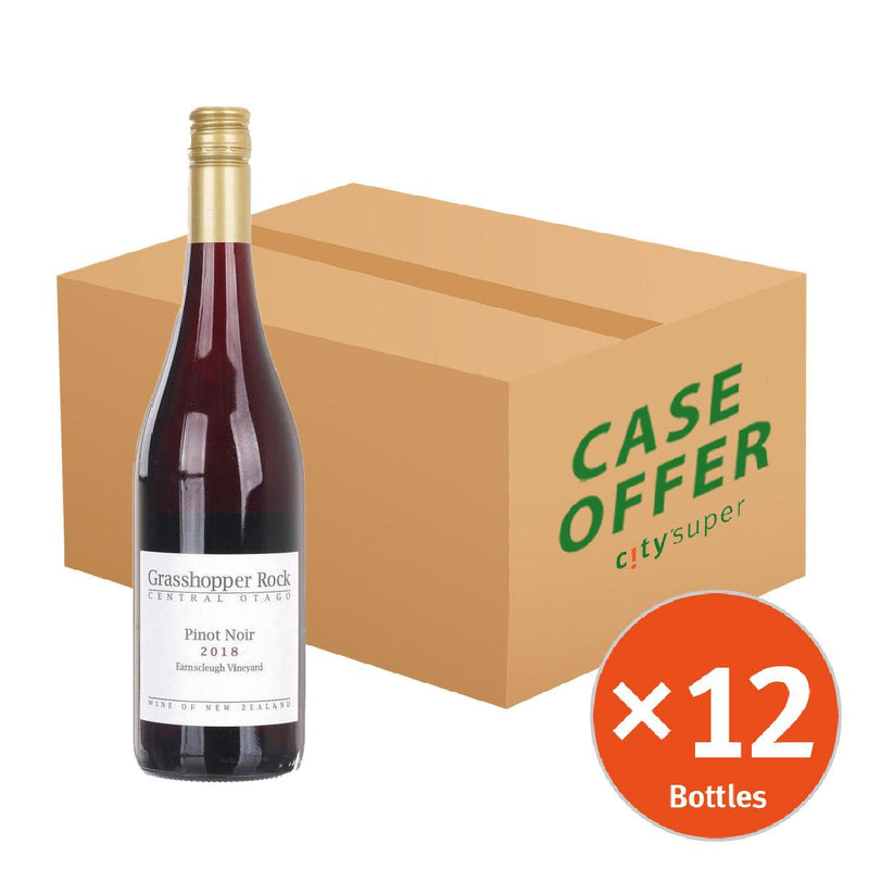 GRASSHOPPER ROCK Pinot Noir (e-shop exclusive case offer) 19 (12X 750mL)