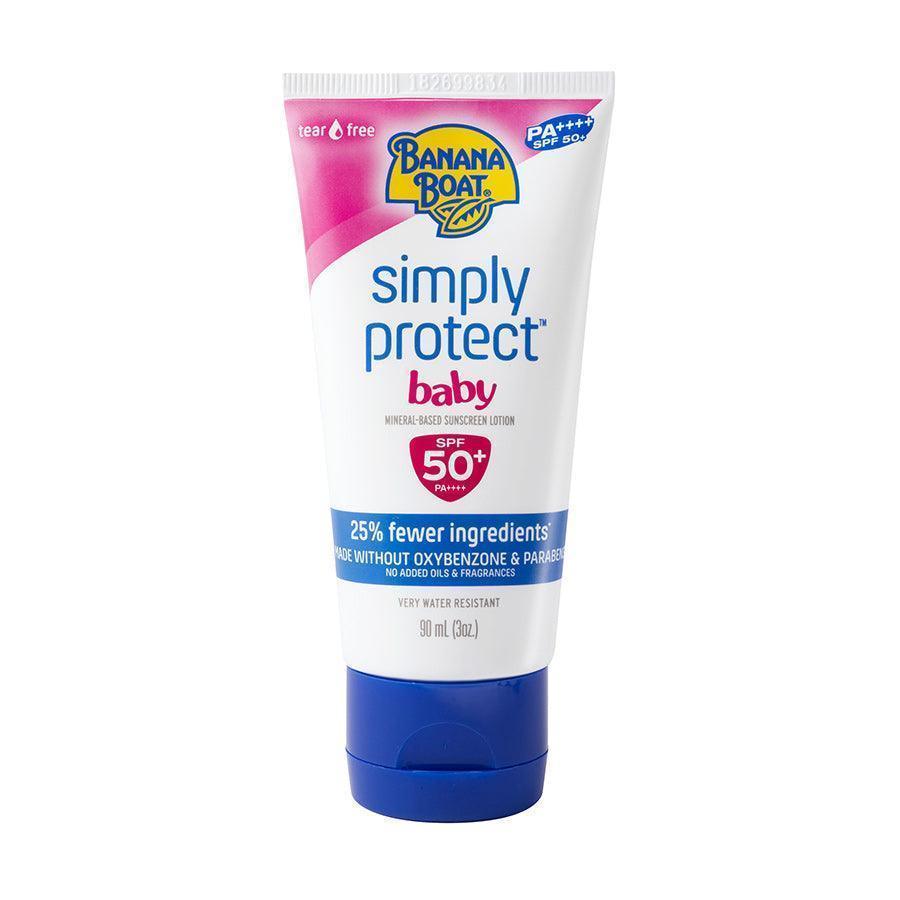 BANANA BOAT Simply Protect Baby Lotion SPF50+  (90mL) - LOG-ON