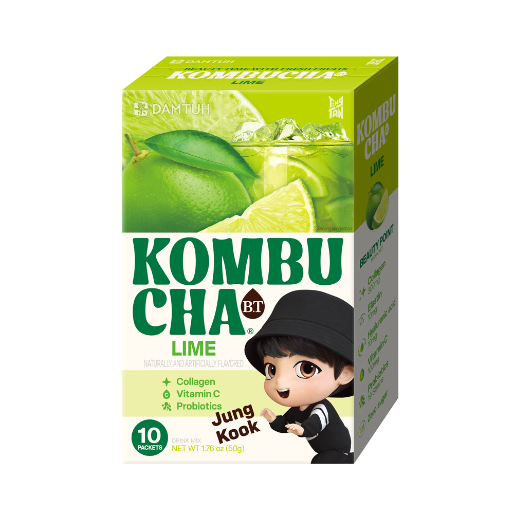 丹特 BT氣泡康普茶 - 青檸味  (50g)