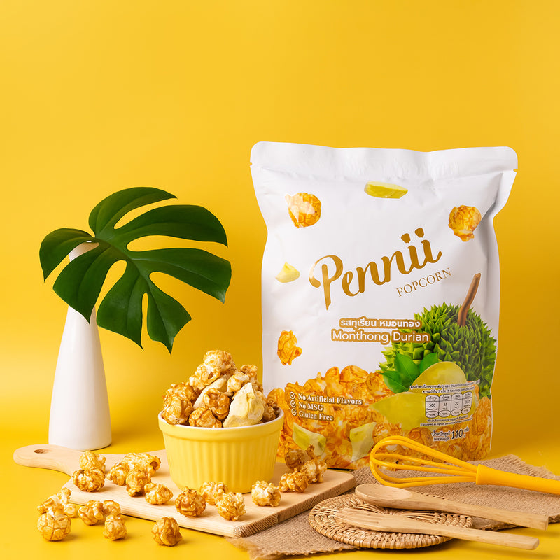 PENNII 高級金枕頭榴槤味爆谷  (110g)