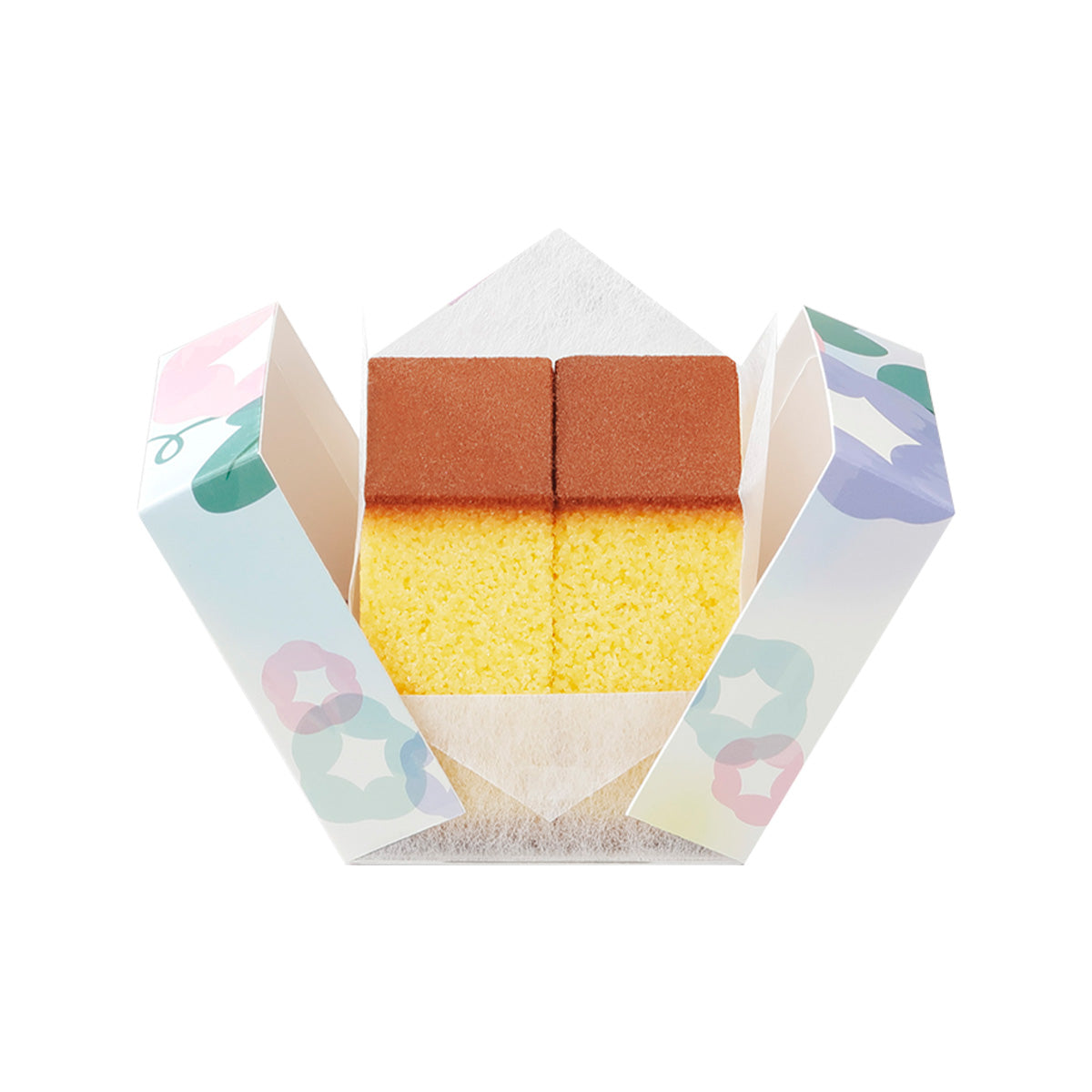 FUKUSAYA Cube Castella - Asagao Package  (55g)