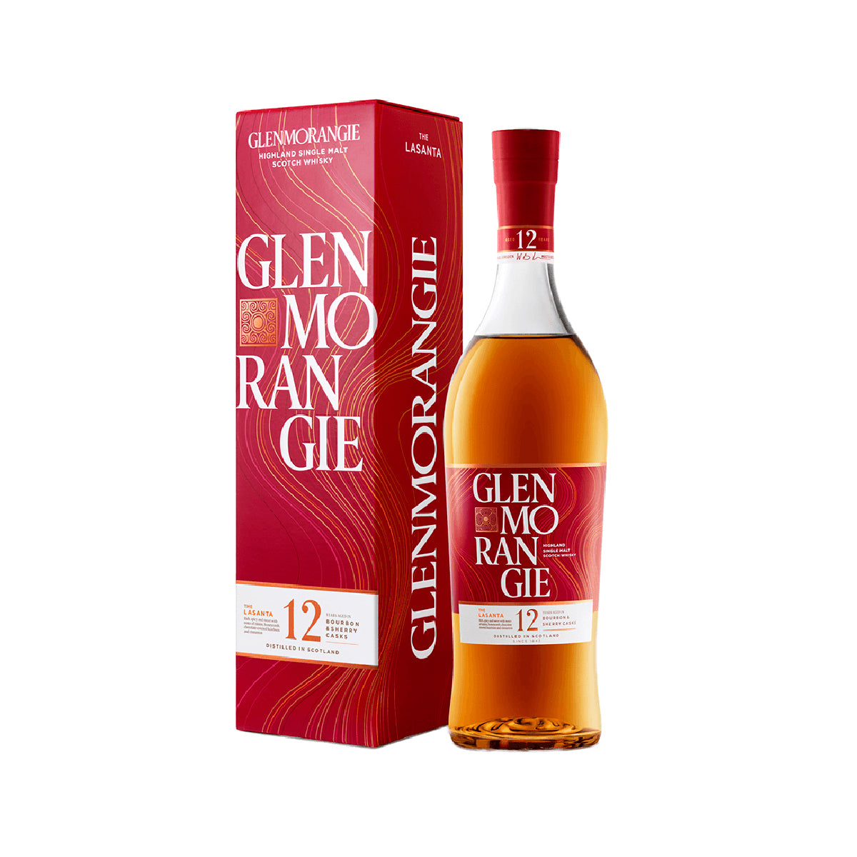GLENMORANGIE 12 Years Old The Lasanta Single Malt Whisky 700mL (700mL)