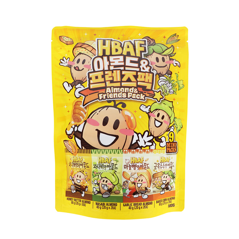 HBAF Almond & Friends Pack  (180g)
