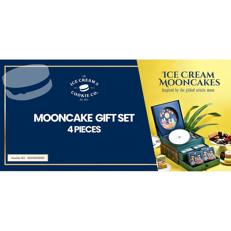THE ICE CREAM & COOKIE CO. ICC Mooncake Gift Set 4pcs Voucher