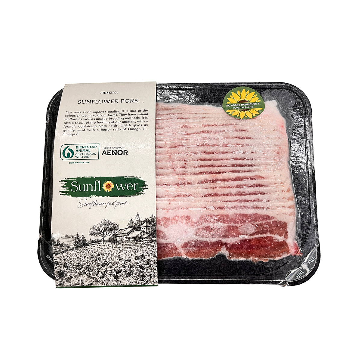 FRISELVA 西班牙急凍葵花籽飼豬梅頭片 (350g)