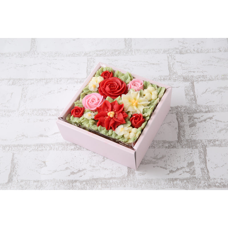 FLOWERPICNIC Christmas Flower Box Cake (360g)