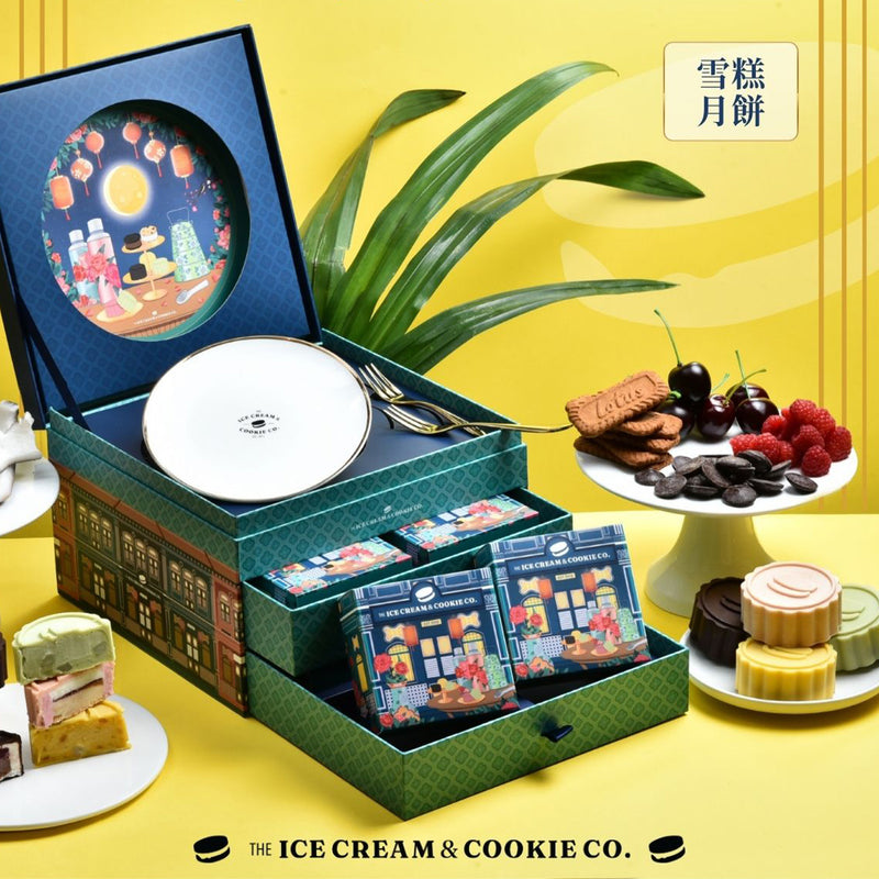THE ICE CREAM & COOKIE CO. ICC Mooncake Gift Set 4pcs Voucher