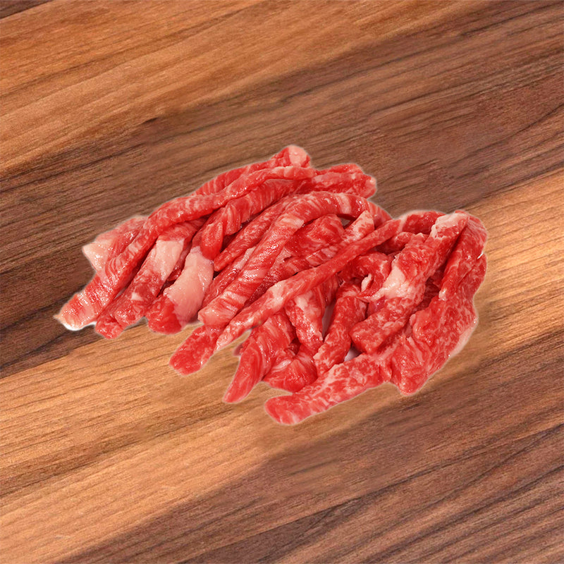 YAMAGATA GYU Yamagata Chilled A5 Grade Wagyu Beef Red Meat Shredded for Stir Frying  (300g)