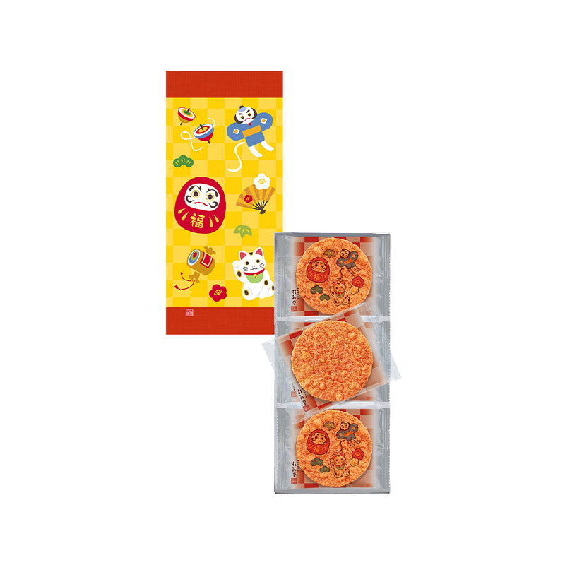 KEISHINDO CNY Roasted Red Shrimp Cracker (10bags)