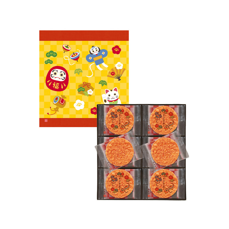 KEISHINDO CNY Roasted Red Shrimp Cracker (18bags)