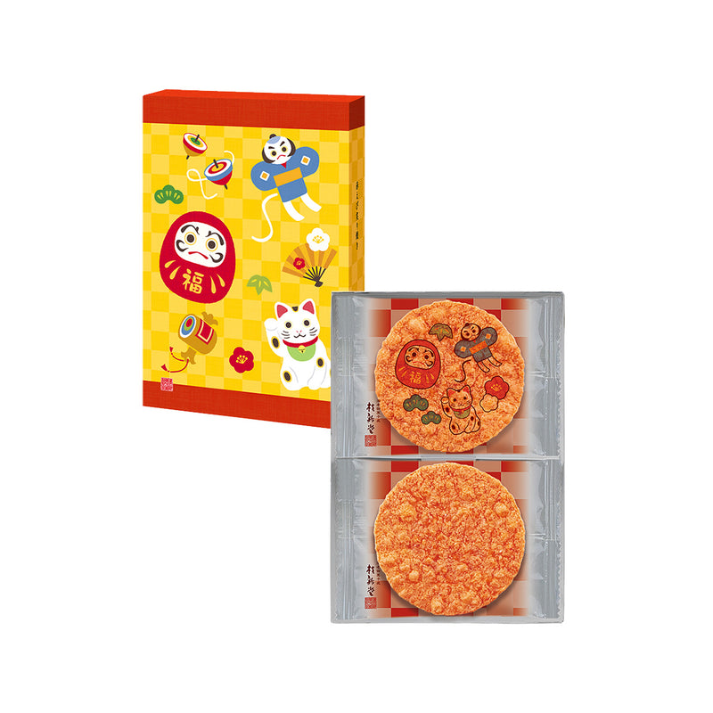 KEISHINDO CNY Roasted Red Shrimp Cracker (6bags)