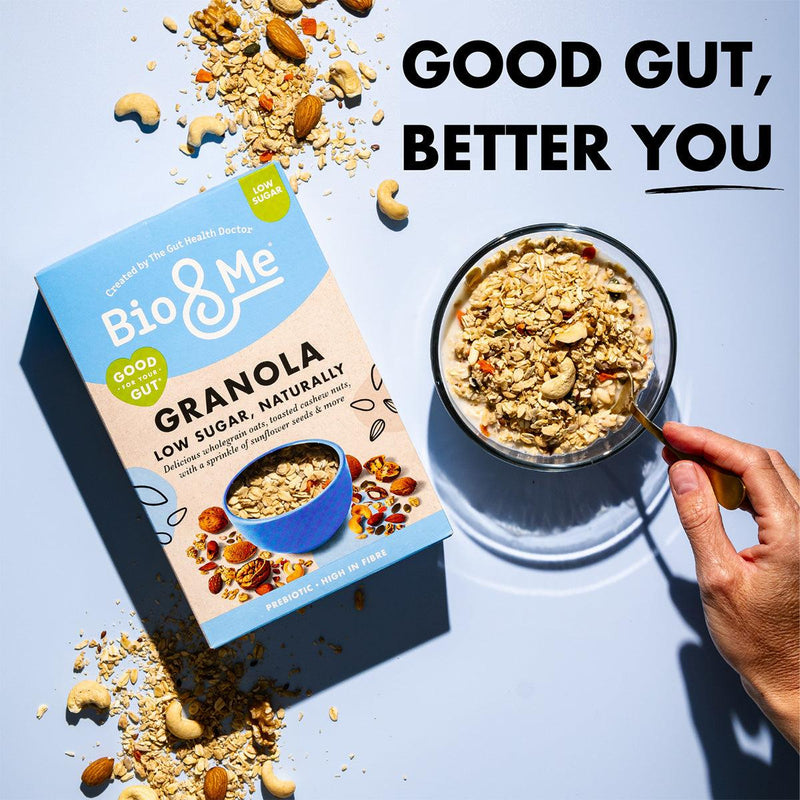 BIO & ME Low Sugar Naturally Gut-Loving Prebiotic Granola  (360g)