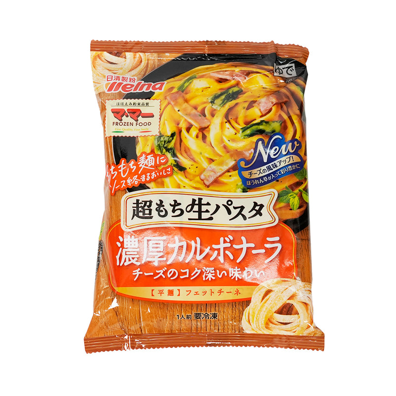 日清製粉 MAMA 超彈牙 "生"意大利麵 濃厚白汁煙肉味 (285g)